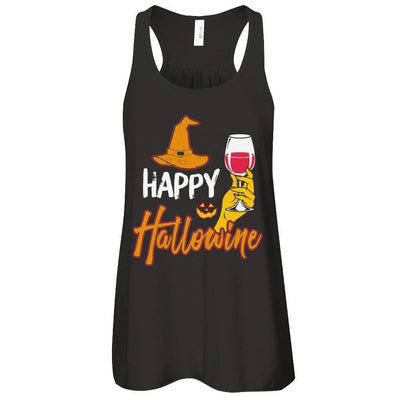 Halloween Happy Hallowine For Wine Lover T-Shirt & Tank Top | Teecentury.com