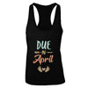 Due Date April 2022 Announcement Mommy Bump Pregnancy T-Shirt & Tank Top | Teecentury.com