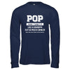 Pop Like A Grandpa Only Cooler Fathers Day Gift T-Shirt & Hoodie | Teecentury.com