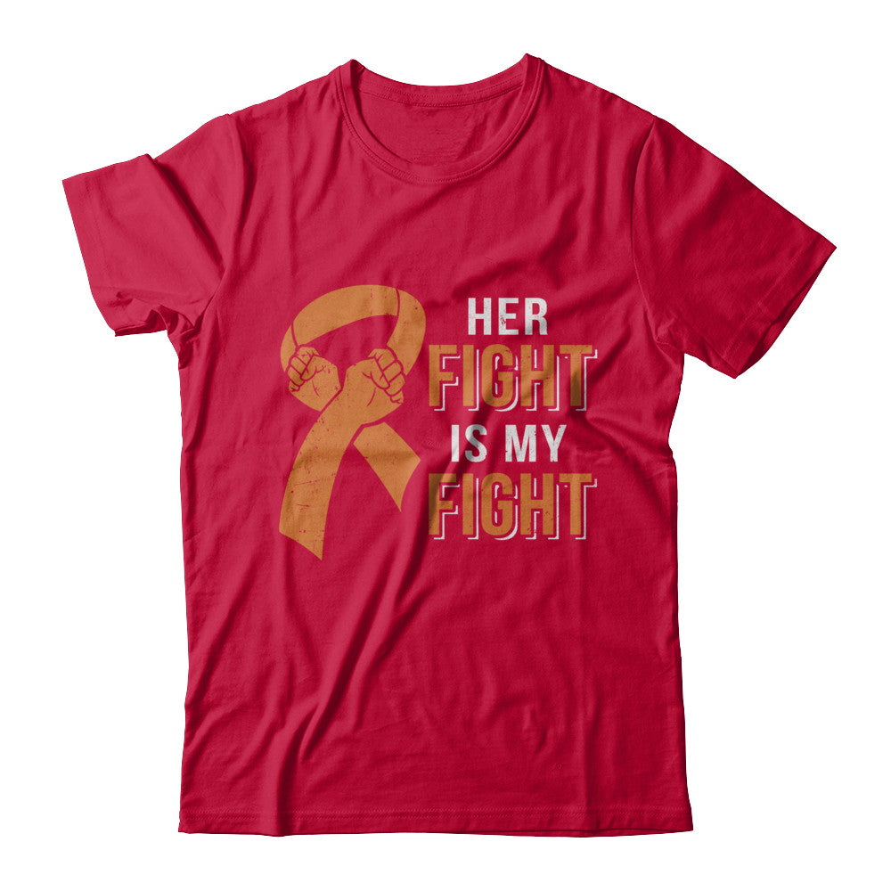 Her Fight Is My Fight Multiple Sclerosis Awareness T-Shirt & Hoodie | Teecentury.com