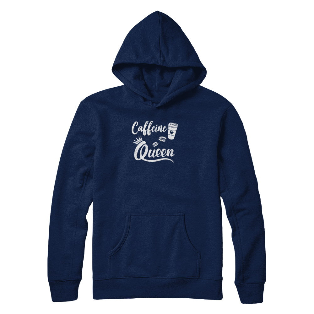 Caffeine Queen Coffee Queen Funny T-Shirt & Tank Top | Teecentury.com