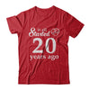 20Th Wedding Anniversary Married Couples 2002 Husband Wife T-Shirt & Hoodie | Teecentury.com