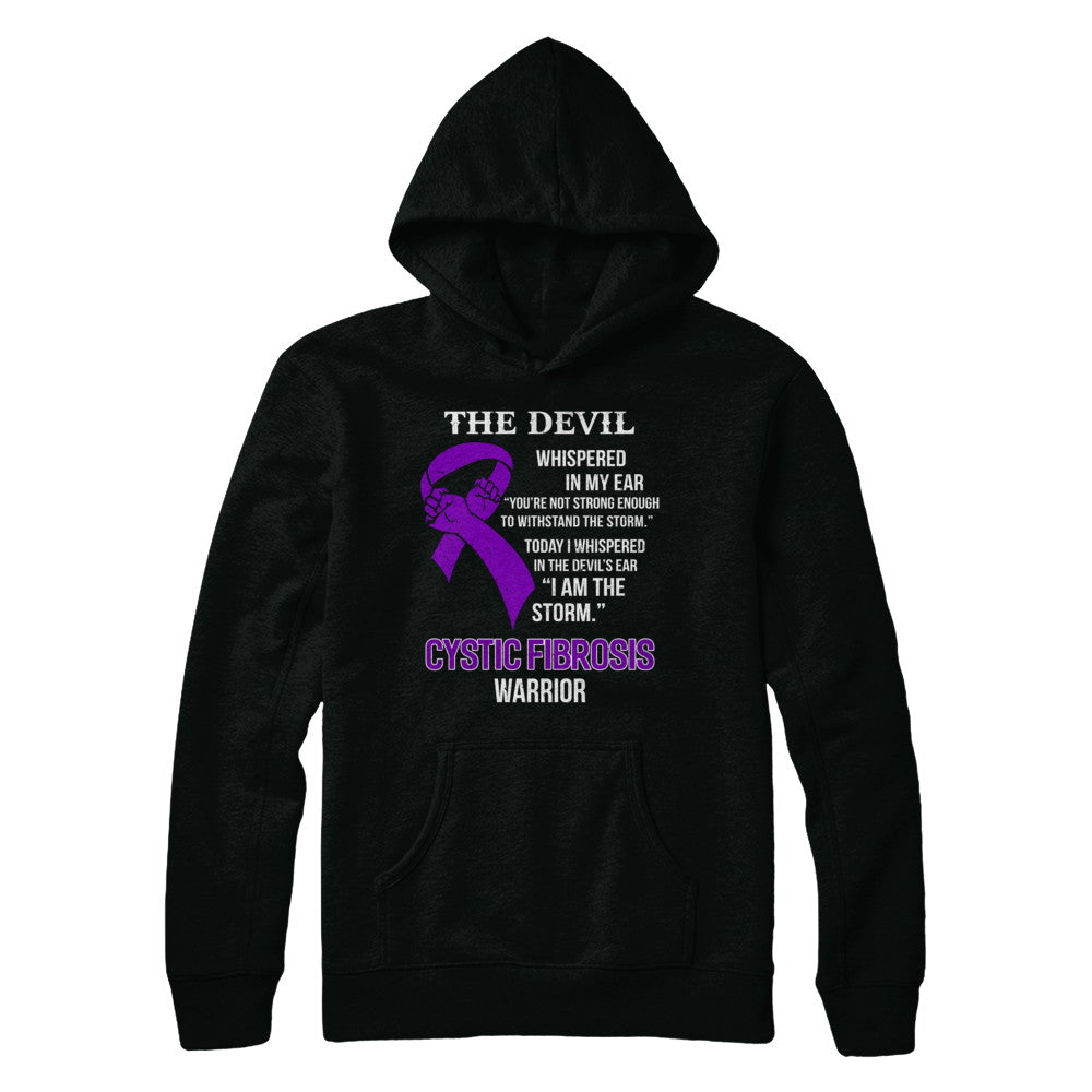 I Am The Storm Support Cystic Fibrosis Awareness Warrior Gift T-Shirt & Hoodie | Teecentury.com