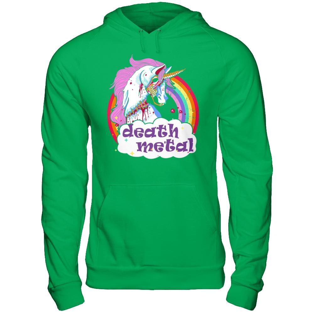 Zombie Unicorn Death Metal T-Shirt & Hoodie | Teecentury.com