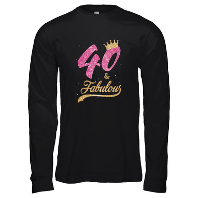 40 And Fabulous 1982 40th Birthday Gift T-Shirt & Tank Top | Teecentury.com