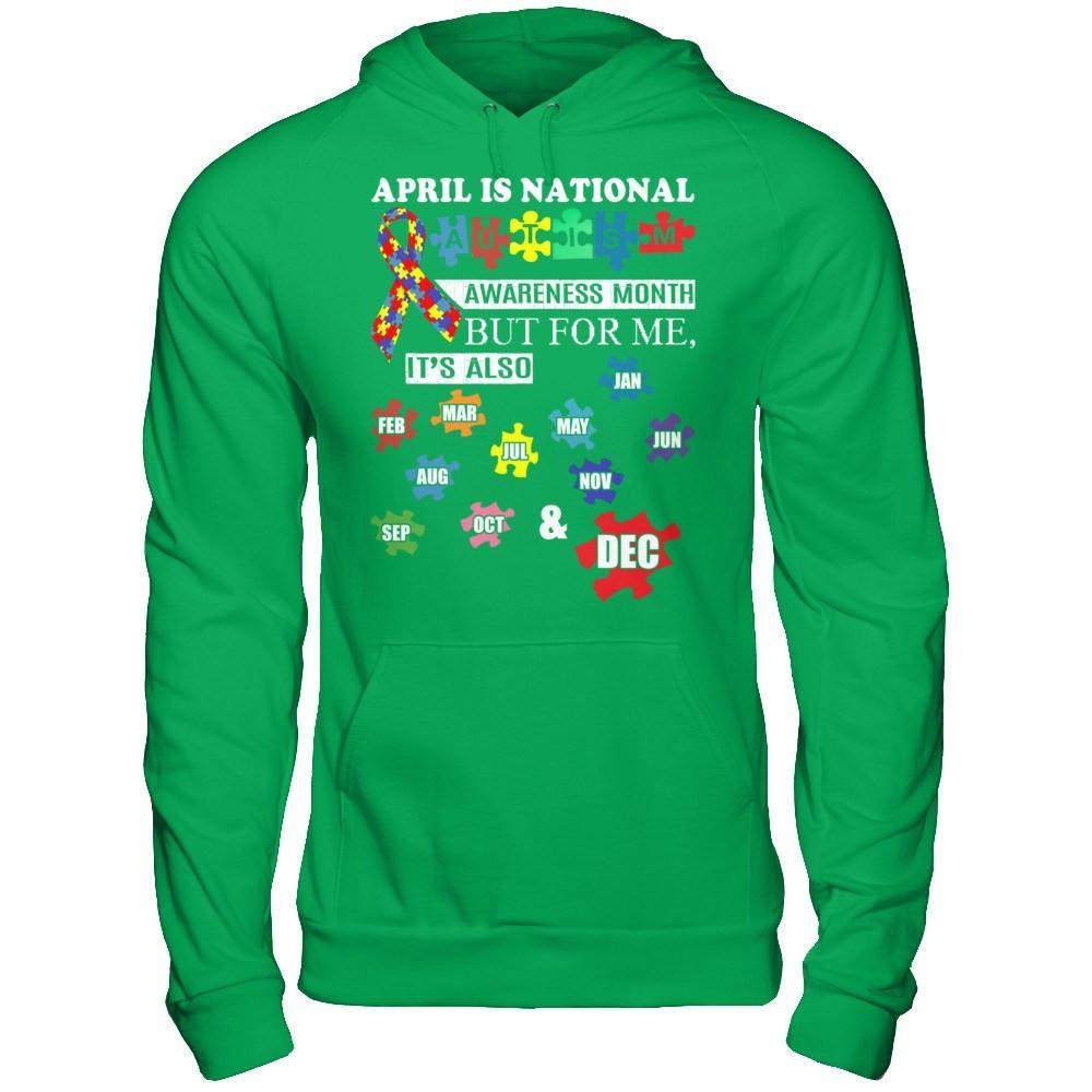 April Is National Autism Awareness Month T-Shirt & Hoodie | Teecentury.com