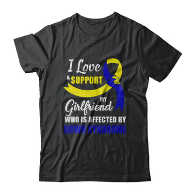 Down Syndrome Awareness Support Yellow Blue Girlfriend Boyfriend T-Shirt & Hoodie | Teecentury.com