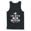 Halloween Couples Costume I'm With The Witch T-Shirt & Hoodie | Teecentury.com