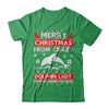 Merry Christmas From Crazy Dolphin Lady Sweater T-Shirt & Sweatshirt | Teecentury.com