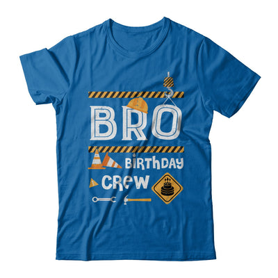 Brother Birthday Crew Construction Birthday Party Gift T-Shirt & Hoodie | Teecentury.com