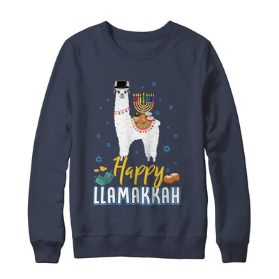 Funny Happy Llamakkah Hanukkah Llama T-Shirt & Sweatshirt | Teecentury.com
