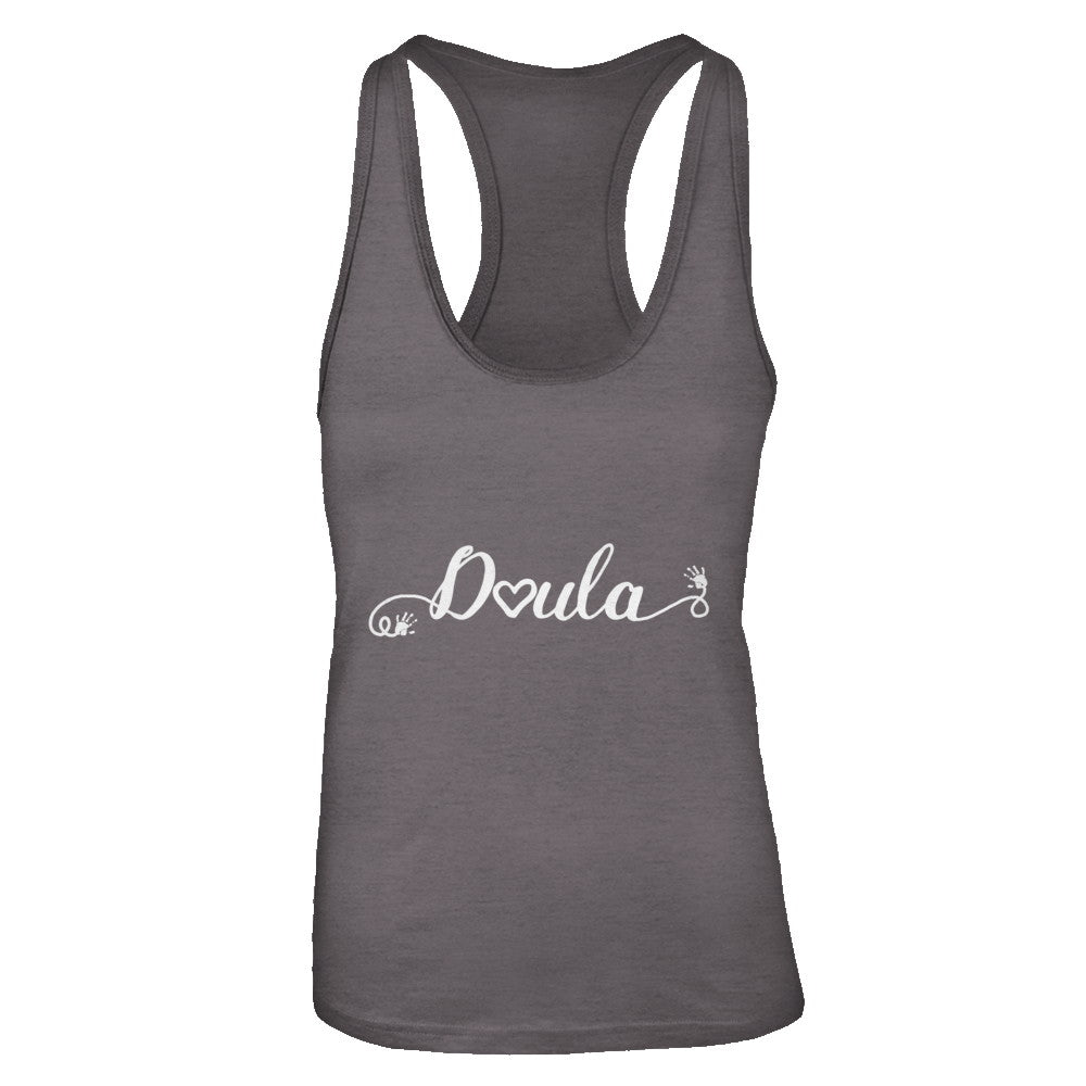 Doula Heart For Birth Baby Born Postpartum T-Shirt & Tank Top | Teecentury.com