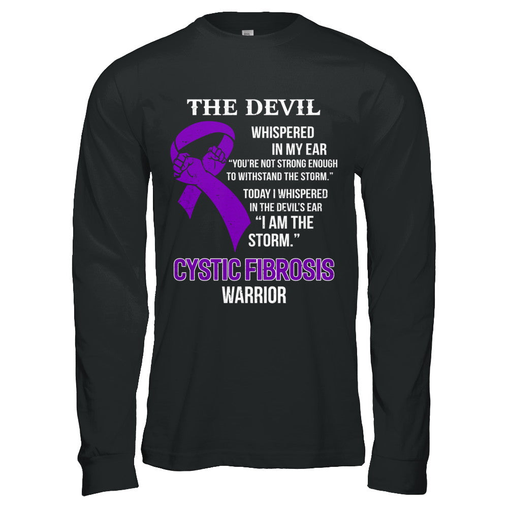 I Am The Storm Support Cystic Fibrosis Awareness Warrior Gift T-Shirt & Hoodie | Teecentury.com