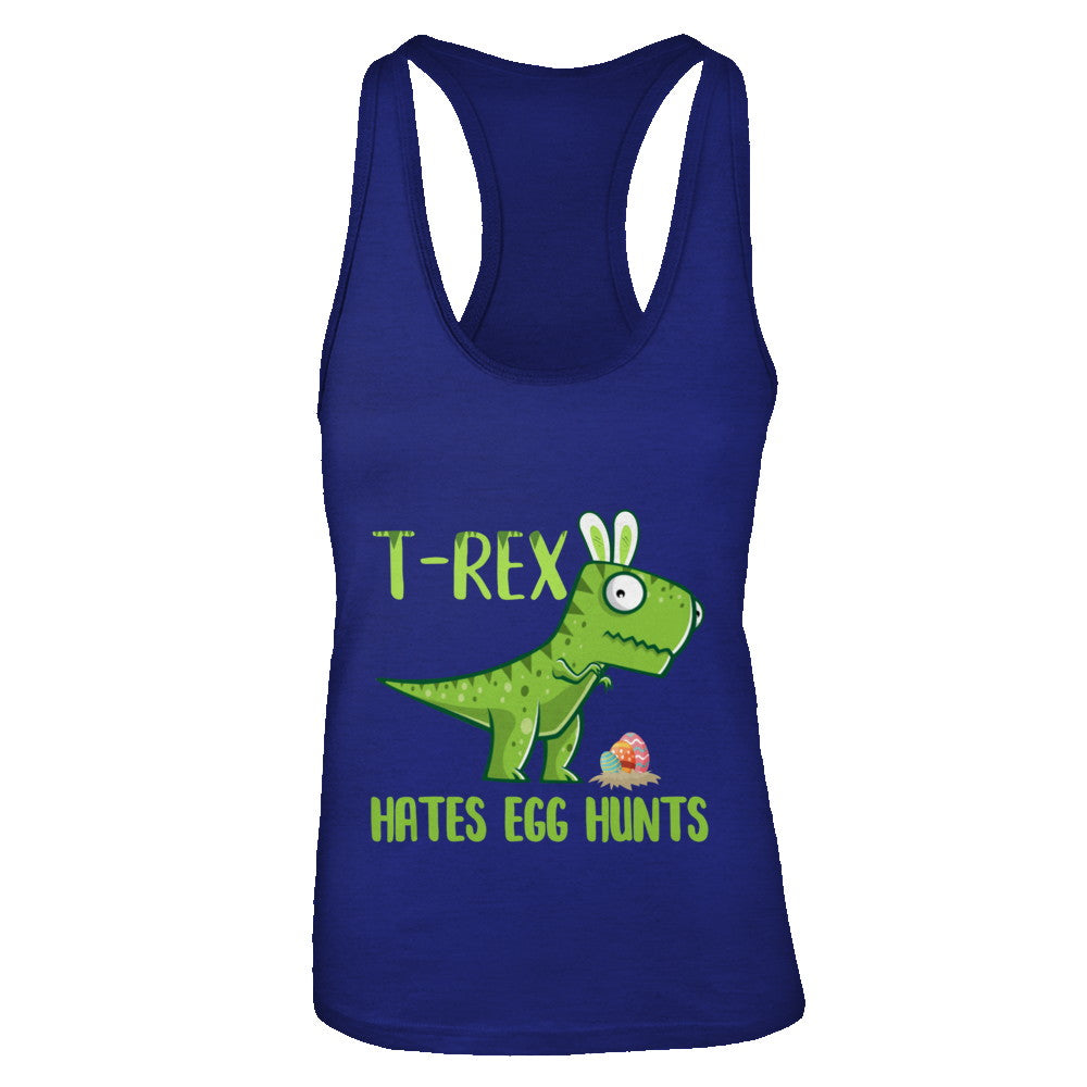 Funny Easter Bunny Dinosaur T-Rex Hates Egg Hunts T-Shirt & Tank Top | Teecentury.com