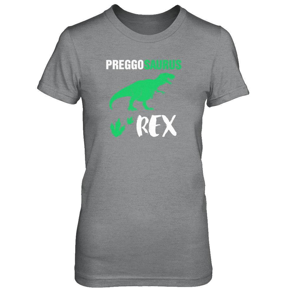 Preggosaurus Rex Pregnancy Mom Dinosaur Gift T-Shirt & Tank Top | Teecentury.com