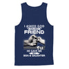 I Asked God For A Best Friend He Gave Me My Son And Daughter T-Shirt & Hoodie | Teecentury.com