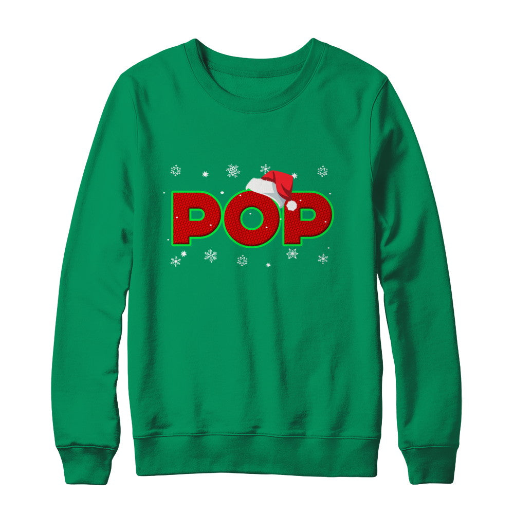 Pop Christmas Santa Ugly Sweater Gift T-Shirt & Sweatshirt | Teecentury.com