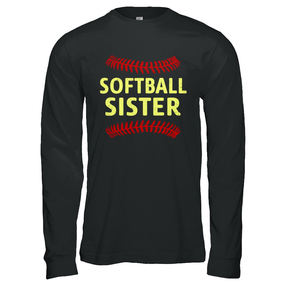 Softball Sister T-Shirt & Hoodie | Teecentury.com