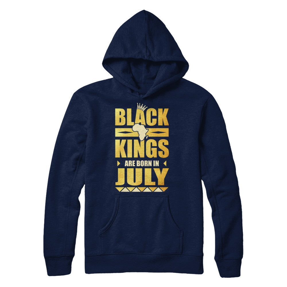 Black Kings Are Born In July Birthday T-Shirt & Hoodie | Teecentury.com