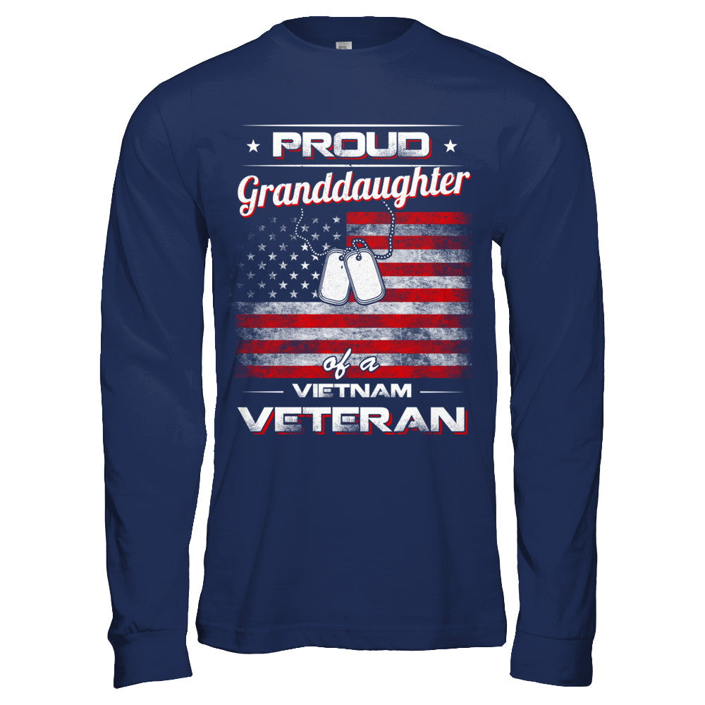 Proud Granddaughter Of A Viet Nam Veteran T-Shirt & Hoodie | Teecentury.com