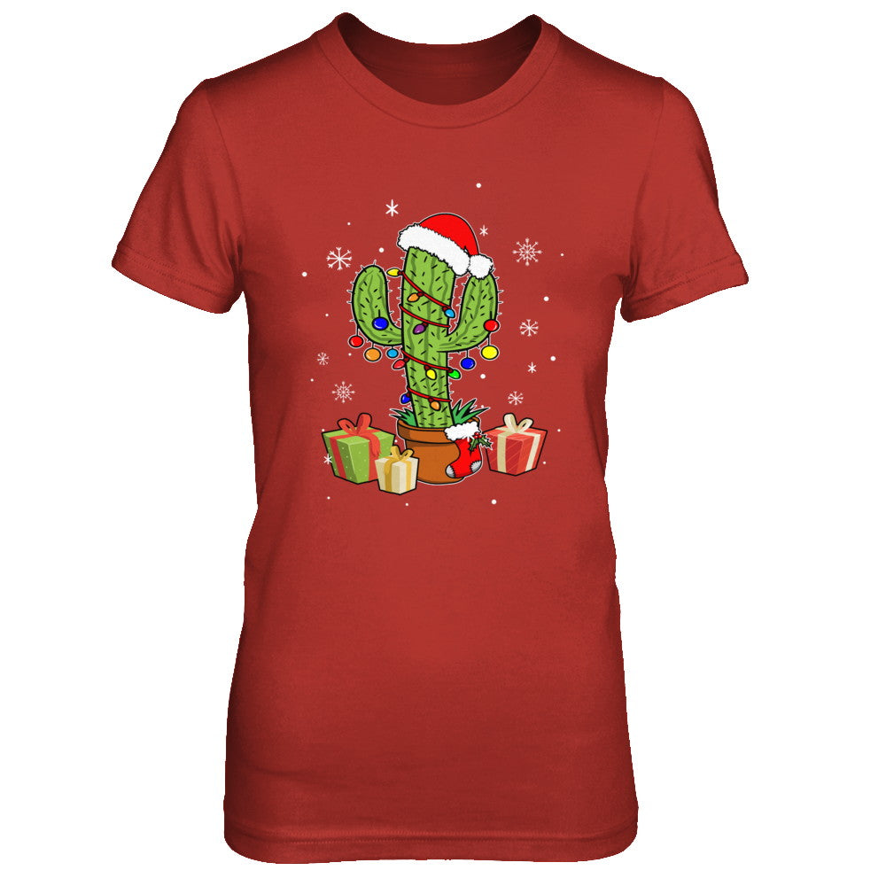 Merry Christmas Succulent Plants Christmas Cactus T-Shirt & Sweatshirt | Teecentury.com