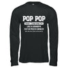 Pop Pop Like A Grandpa Only Cooler Fathers Day Gift T-Shirt & Hoodie | Teecentury.com