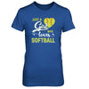 Just A Girl Who Loves Softball T-Shirt & Tank Top | Teecentury.com