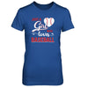 Just A Girl Who Loves Baseball T-Shirt & Tank Top | Teecentury.com