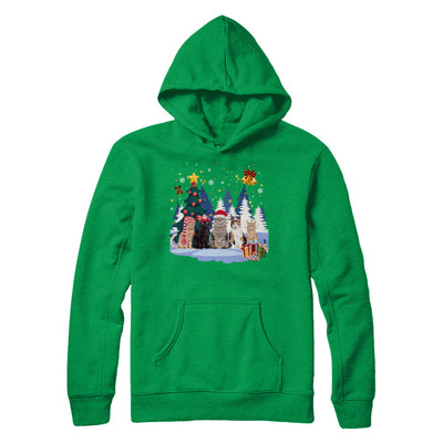 Cute Cats Claus Christmas T-Shirt & Sweatshirt | Teecentury.com