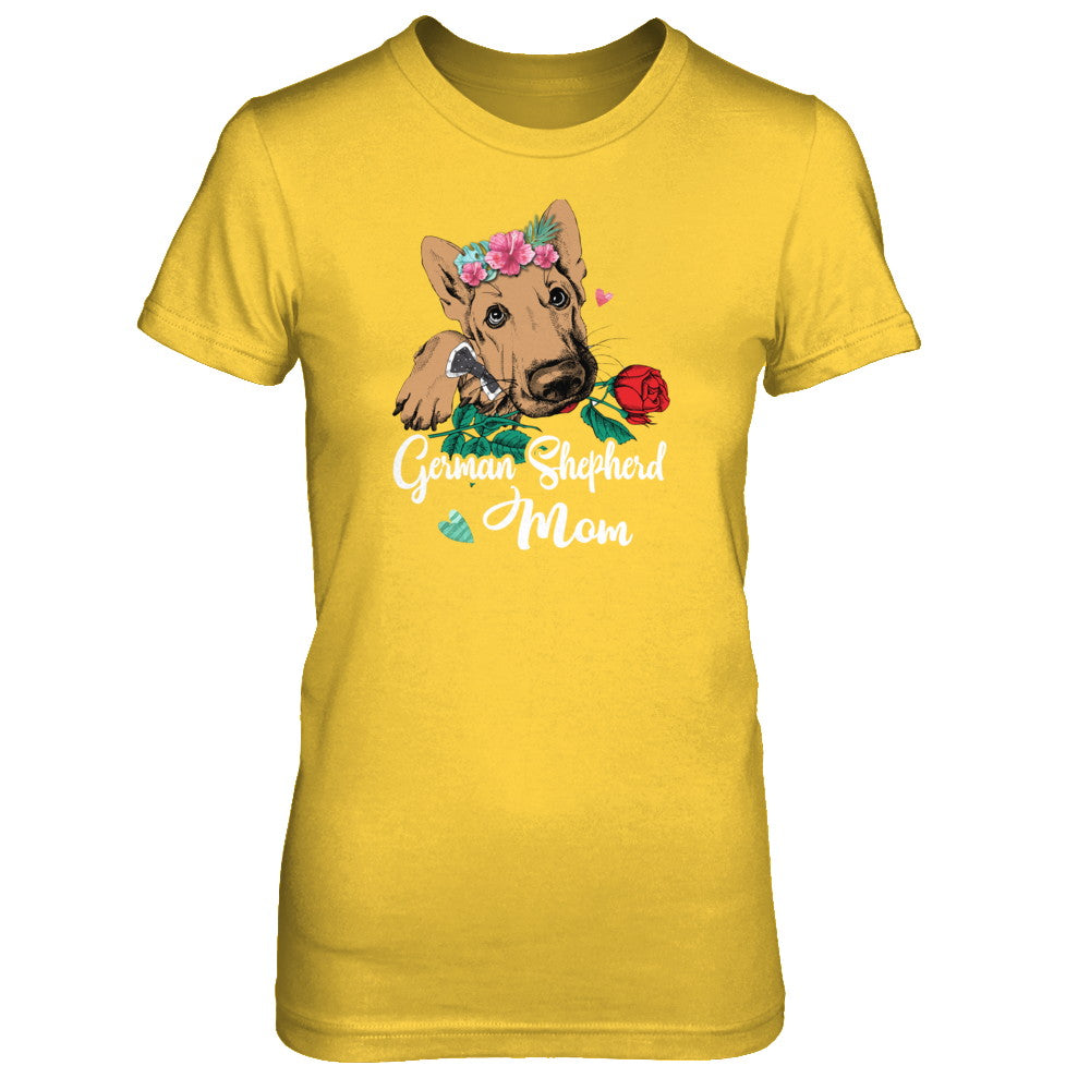 German Shepherd Mom Funny Dog Mom Gift Idea T-Shirt & Tank Top | Teecentury.com