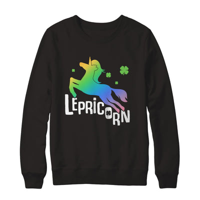 Lepricorn Funny St. Patrick's Day Unicorn Leprechaun T-Shirt & Hoodie | Teecentury.com