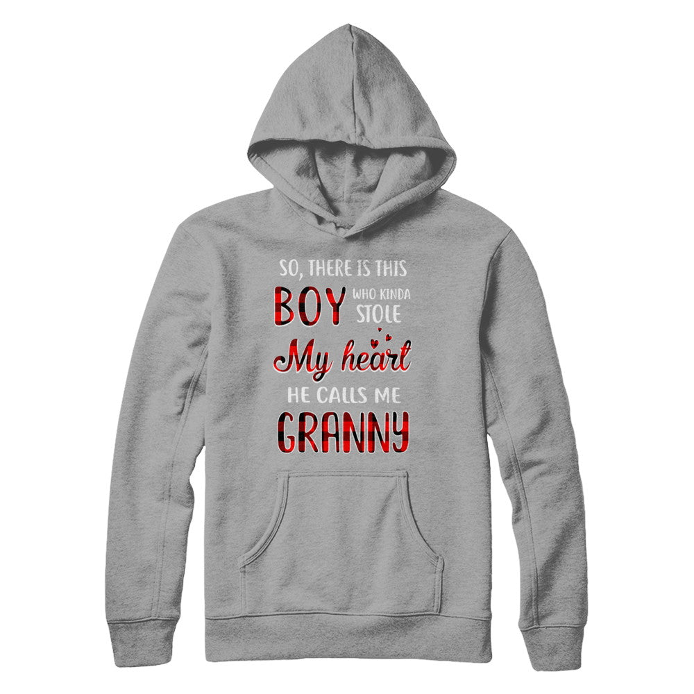 This Boy Who Kinda Stole My Heart He Calls Me Granny T-Shirt & Hoodie | Teecentury.com
