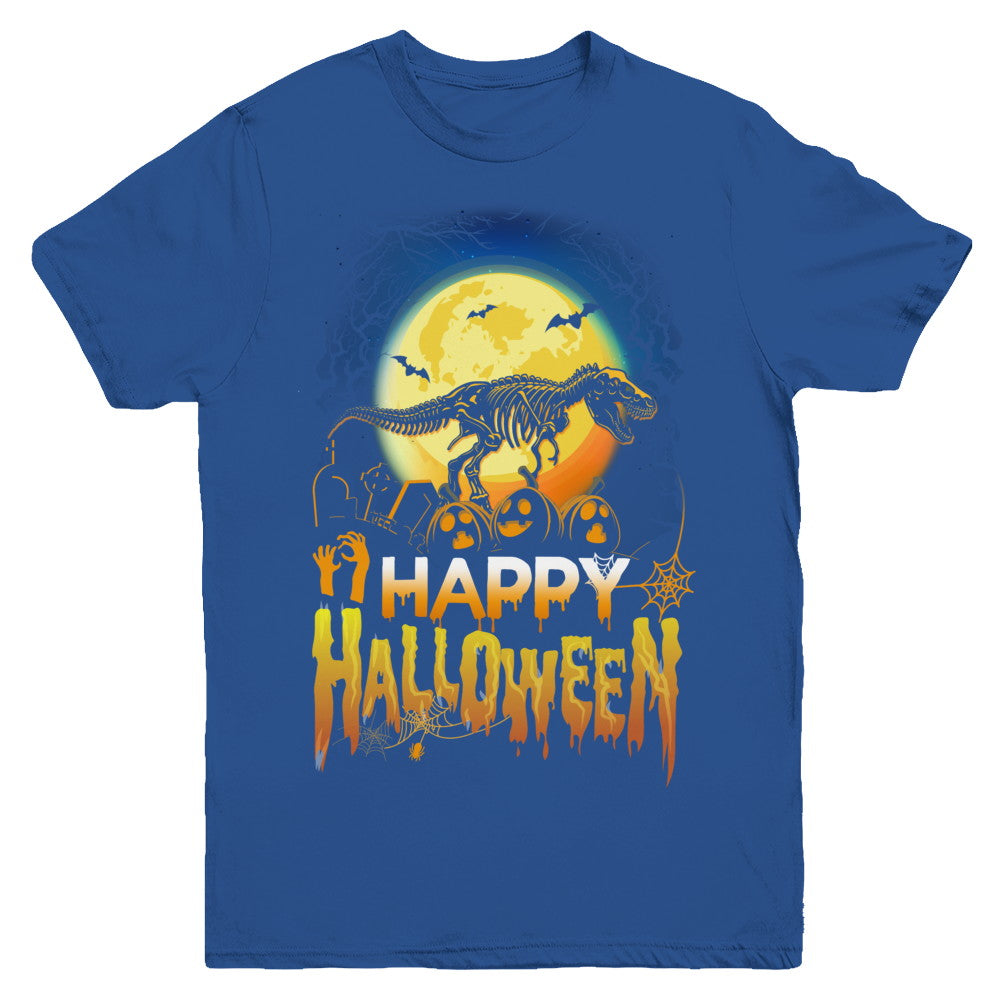 Saurus T Rex Dinosaur Halloween Youth Youth Shirt | Teecentury.com