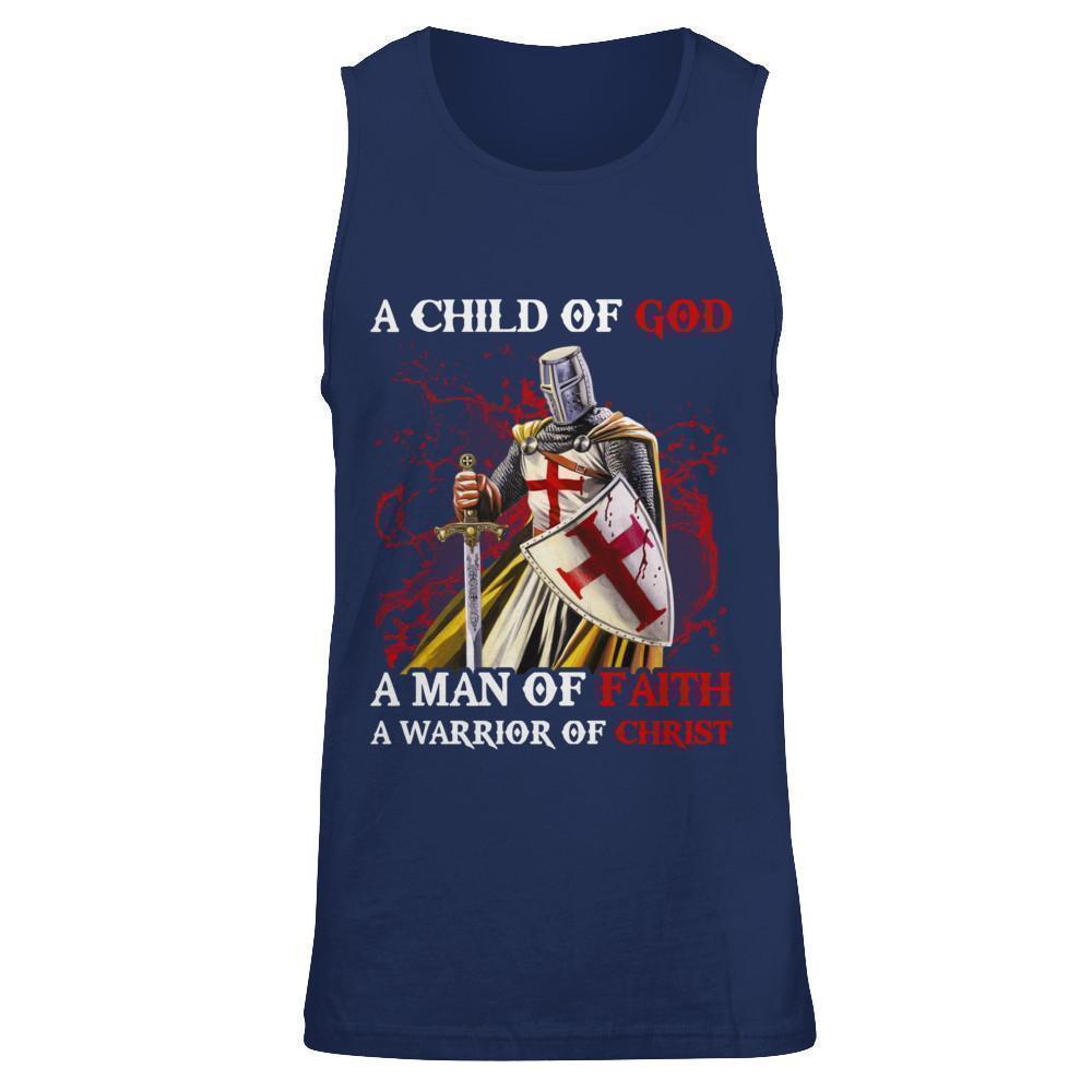 Knights Templar A Child Of God A Man Of Faith A Warrior Of Christ T-Shirt & Hoodie | Teecentury.com