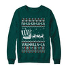 Fa La La Valhalla Viking Ship Ugly Christmas Sweater T-Shirt & Sweatshirt | Teecentury.com