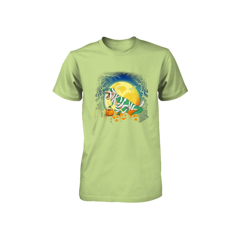 Halloween Pumpkin Dinosaur Gift For Kids Boys Girls Youth Youth Shirt | Teecentury.com