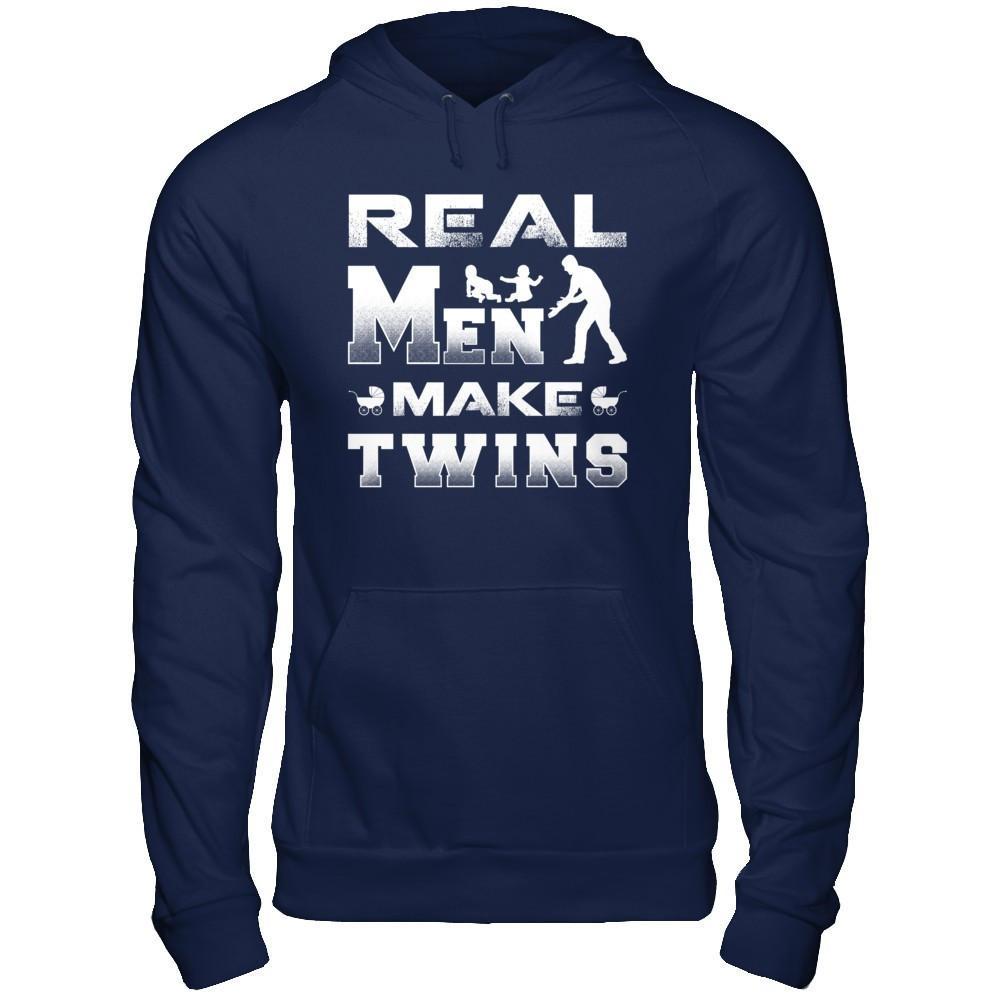 Real Men Make Twins Shirt & Hoodie T-Shirt & Hoodie | Teecentury.com
