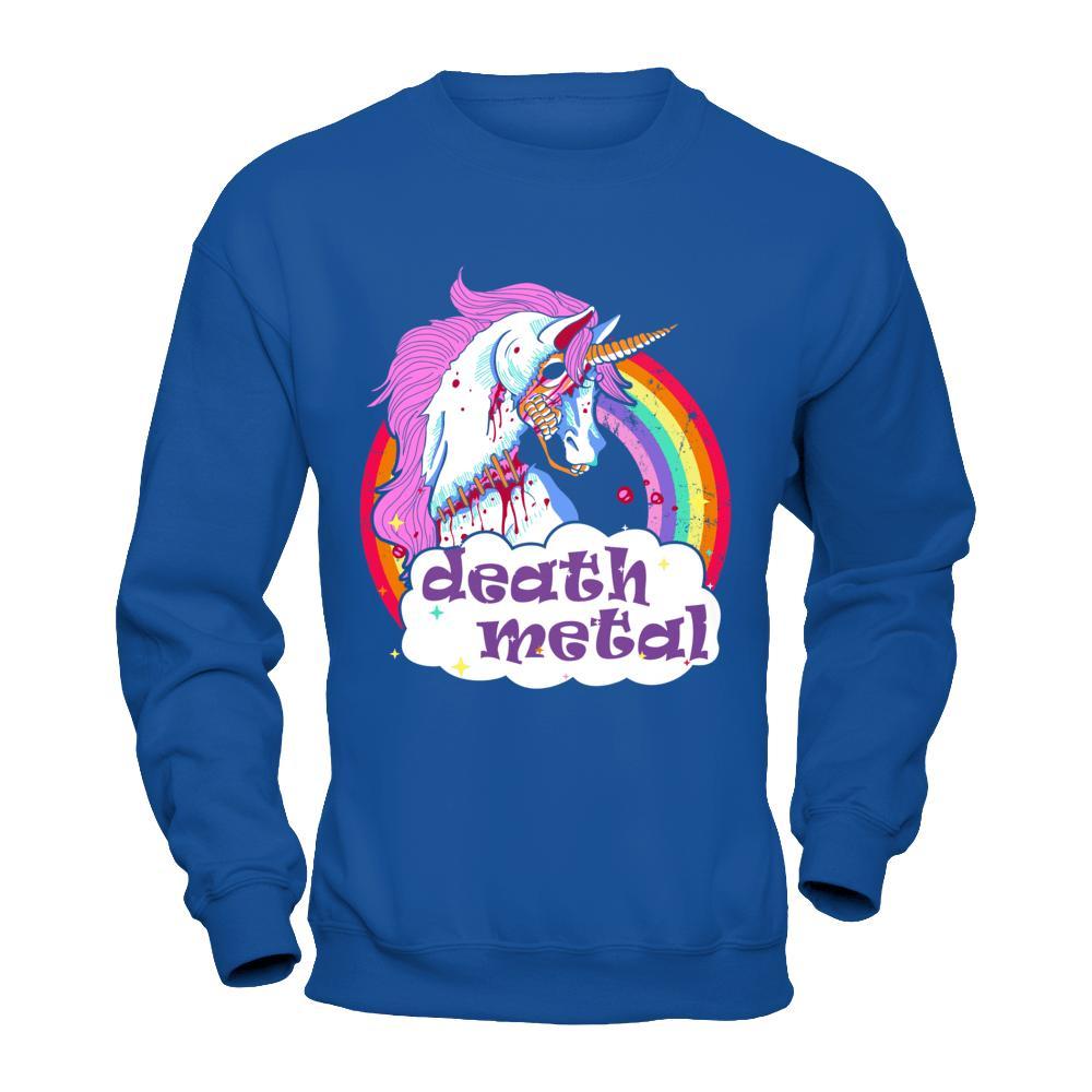 Zombie Unicorn Death Metal T-Shirt & Hoodie | Teecentury.com