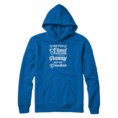 Never Stand Between A Granny And Her Grandkids Mothers Day T-Shirt & Tank Top | Teecentury.com