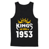 Kings Are Born In 1953 Birthday Gift T-Shirt & Hoodie | Teecentury.com