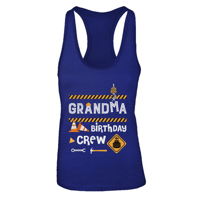 Grandma Birthday Crew Construction Birthday Party T-Shirt & Tank Top | Teecentury.com