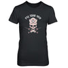 I'll Stab You Nurse Skull Floral Flower Nursing Gift T-Shirt & Tank Top | Teecentury.com