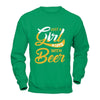 Just A Girl In Love With Beer T-Shirt & Hoodie | Teecentury.com