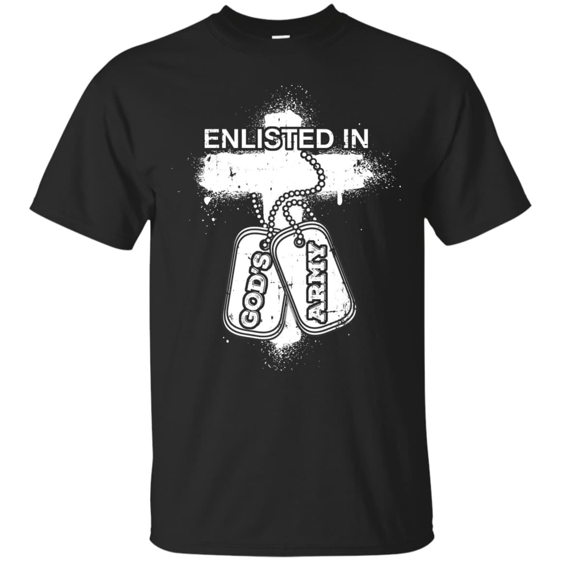 ENLISTED IN GOD'S ARMY T-Shirt & Hoodie | Teecentury.com
