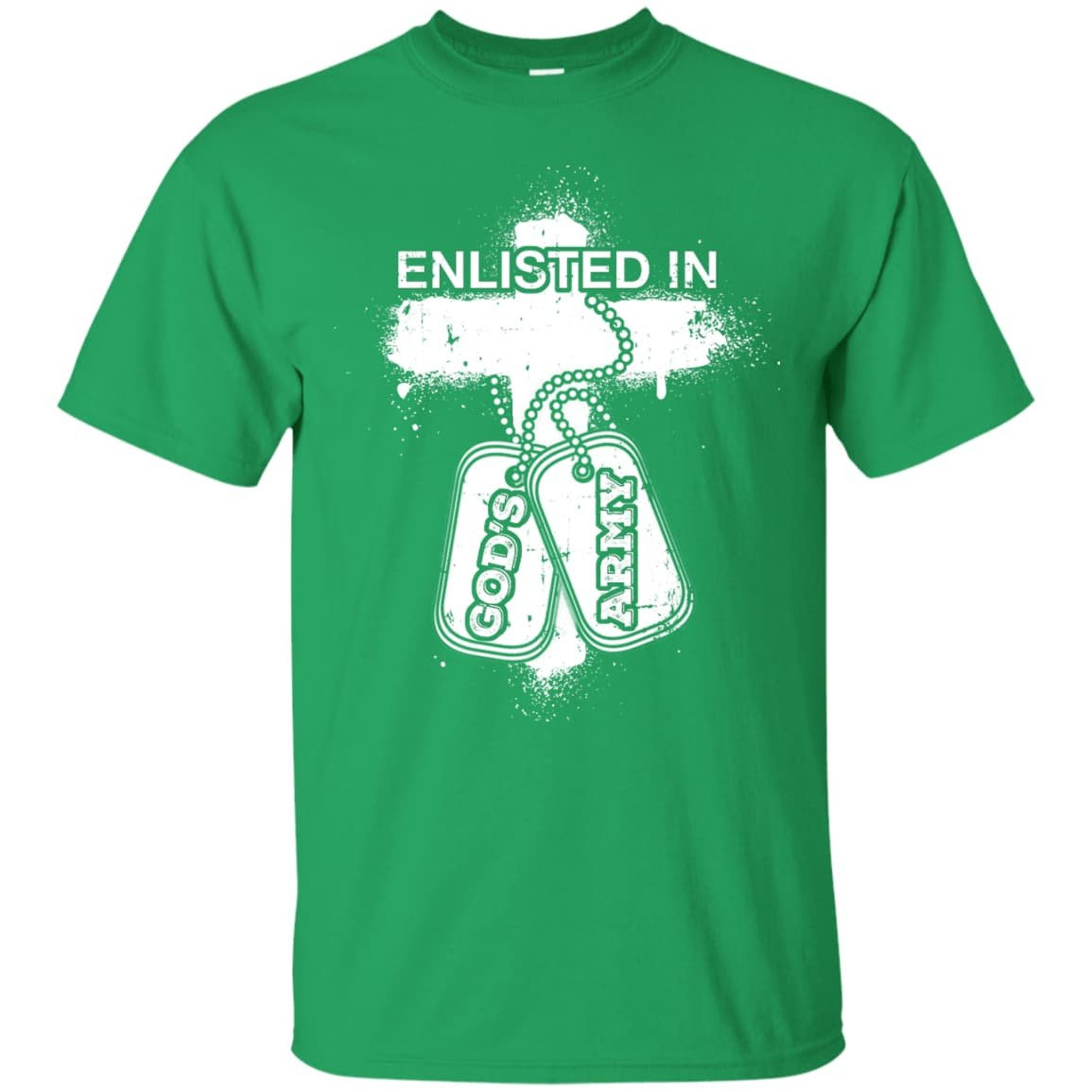 ENLISTED IN GOD'S ARMY T-Shirt & Hoodie | Teecentury.com