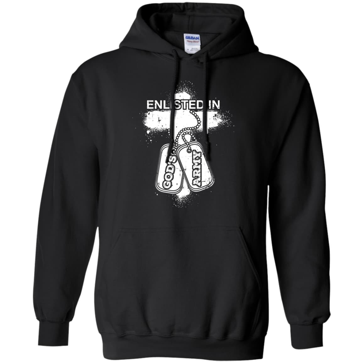 ENLISTED IN GOD'S ARMY T-Shirt & Hoodie | Teecentury.com