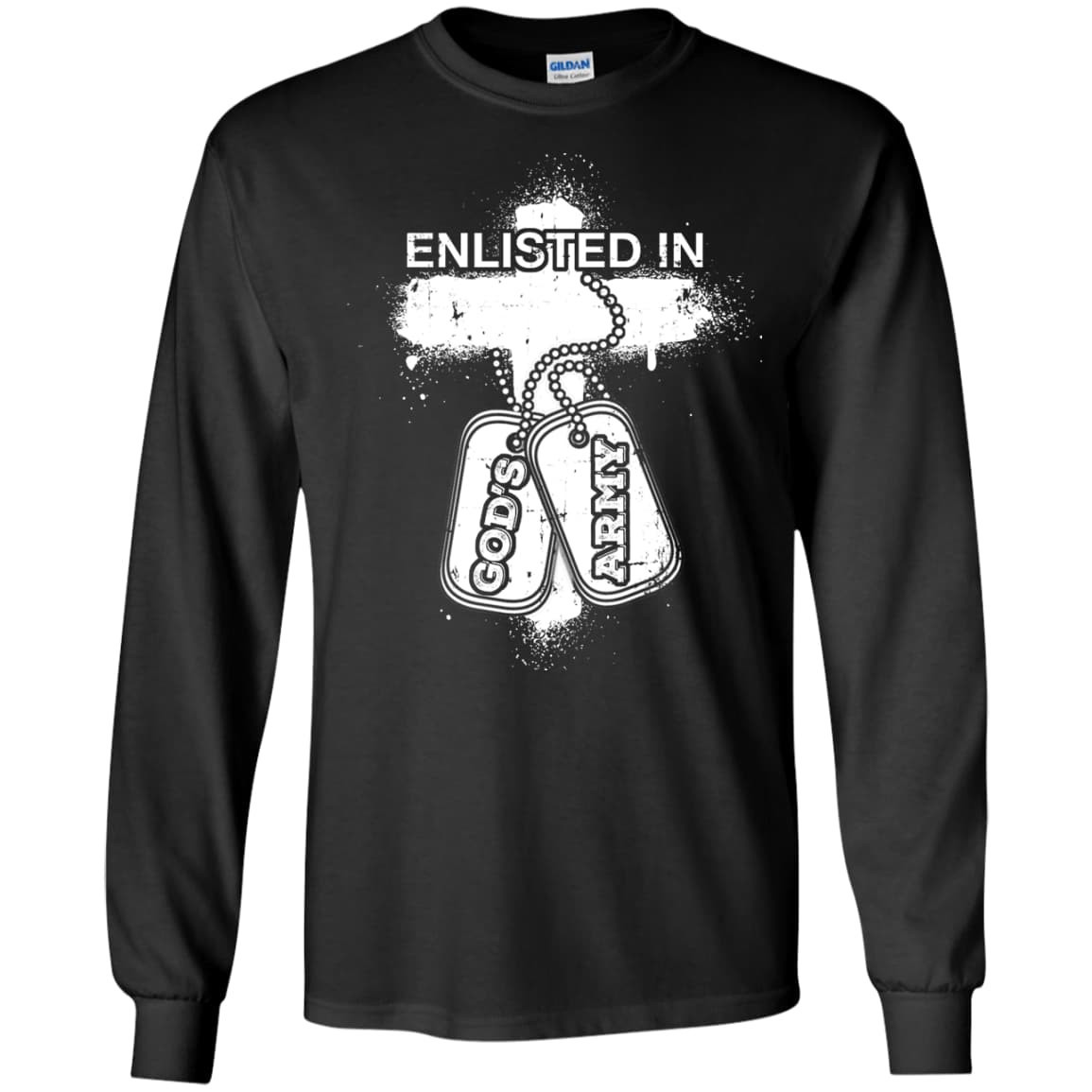 ENLISTED IN GOD'S ARMY T-Shirt & Hoodie | Teecentury.com