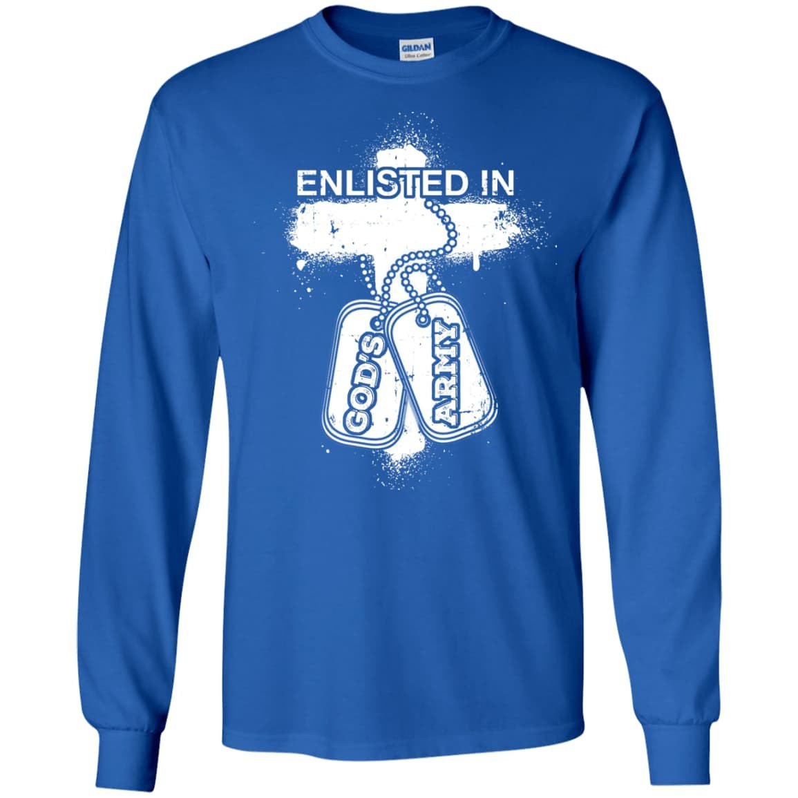 ENLISTED IN GOD'S ARMY T-Shirt & Hoodie | Teecentury.com