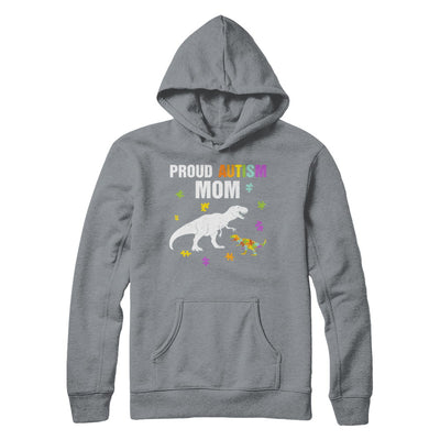 Proud Autism Mom T-Rex Dinosaur Autism Awareness T-Shirt & Hoodie | Teecentury.com