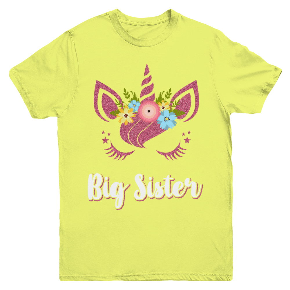 Unicorn Big Sister I'm Going To Be A Big Sister Youth Youth Shirt | Teecentury.com